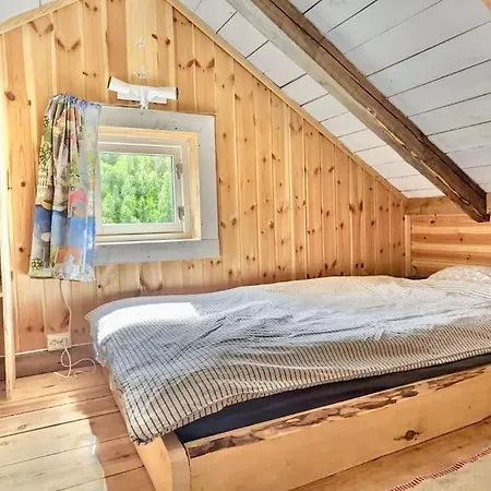 Alpesi faház Husky Farm Cabin At Offtrack Experience *